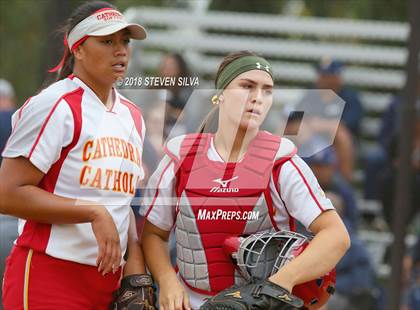Thumbnail 3 in Bonita Vista vs. Cathedral Catholic (CIF SDS Open Division 2nd Round Playoff) photogallery.