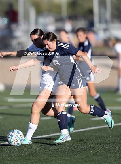 Thumbnail 2 in Ironwood Ridge vs Marana (Brandon Bean Soccer Tournament) photogallery.