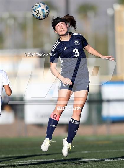 Thumbnail 3 in Ironwood Ridge vs Marana (Brandon Bean Soccer Tournament) photogallery.
