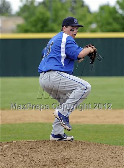 Thumbnail 3 in Grandview vs. Highlands Ranch (2012 Class 5A State Baseball Tournament) photogallery.