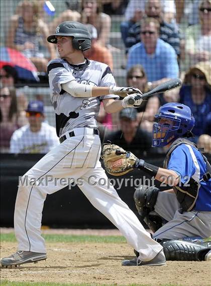 Thumbnail 2 in Grandview vs. Highlands Ranch (2012 Class 5A State Baseball Tournament) photogallery.