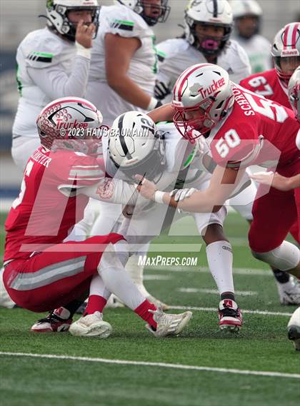 Thumbnail 2 in Truckee vs. Sports Leadership & Management (NIAA 3A Final)  photogallery.