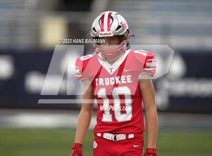 Thumbnail 1 in Truckee vs. Sports Leadership & Management (NIAA 3A Final)  photogallery.