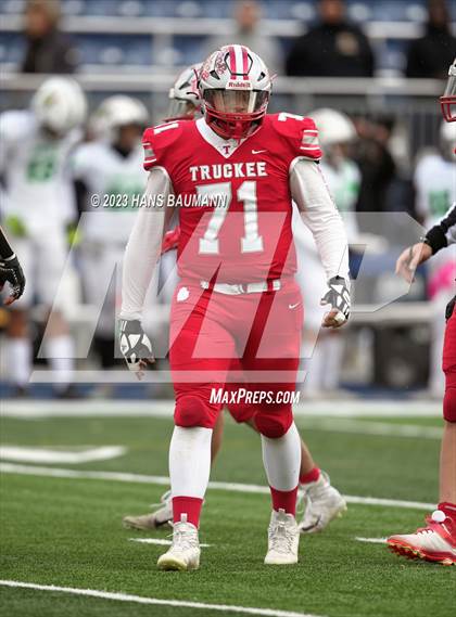 Thumbnail 2 in Truckee vs. Sports Leadership & Management (NIAA 3A Final)  photogallery.