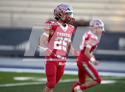 Thumbnail 1 in Truckee vs. Sports Leadership & Management (NIAA 3A Final)  photogallery.