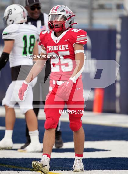 Thumbnail 3 in Truckee vs. Sports Leadership & Management (NIAA 3A Final)  photogallery.