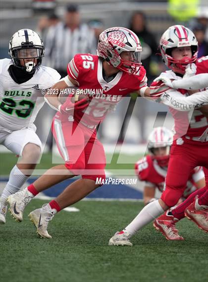 Thumbnail 1 in Truckee vs. Sports Leadership & Management (NIAA 3A Final)  photogallery.