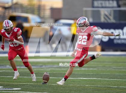 Thumbnail 1 in Truckee vs. Sports Leadership & Management (NIAA 3A Final)  photogallery.