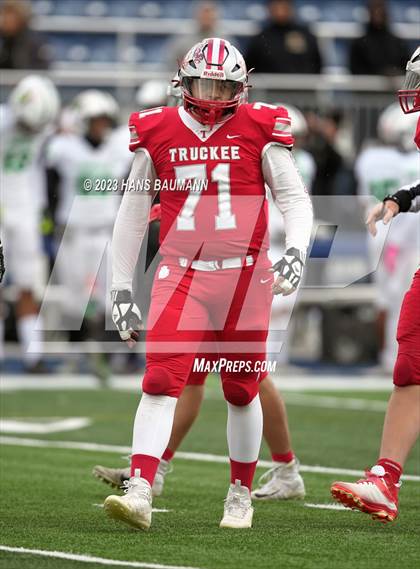 Thumbnail 1 in Truckee vs. Sports Leadership & Management (NIAA 3A Final)  photogallery.