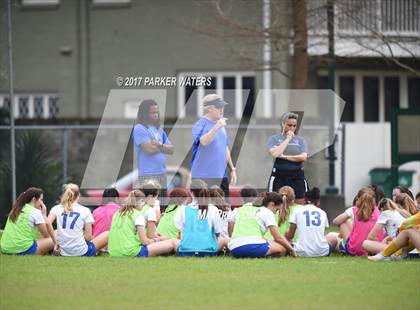 Thumbnail 3 in St. Frederick @ Metairie Park Country Day (LHSAA Quarterfinals Div IV) photogallery.