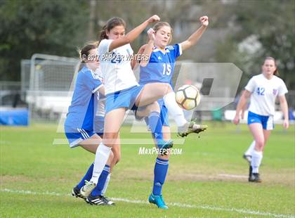 Thumbnail 1 in St. Frederick @ Metairie Park Country Day (LHSAA Quarterfinals Div IV) photogallery.