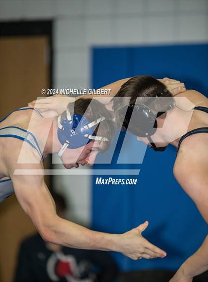 Thumbnail 3 in NYSPHSAA Section VI Team Dual Division 1 Round 1 photogallery.