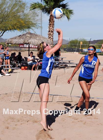 Thumbnail 3 in Fountain Hills vs. Scottsdale Prep (AIA D1 Semifinal) photogallery.