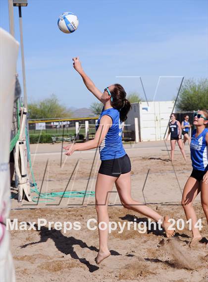 Thumbnail 3 in Fountain Hills vs. Scottsdale Prep (AIA D1 Semifinal) photogallery.