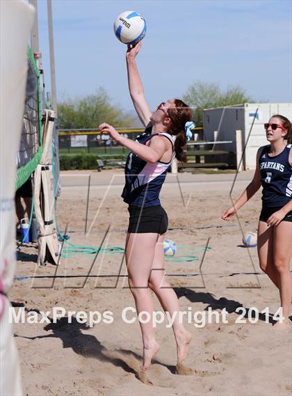 Thumbnail 3 in Fountain Hills vs. Scottsdale Prep (AIA D1 Semifinal) photogallery.