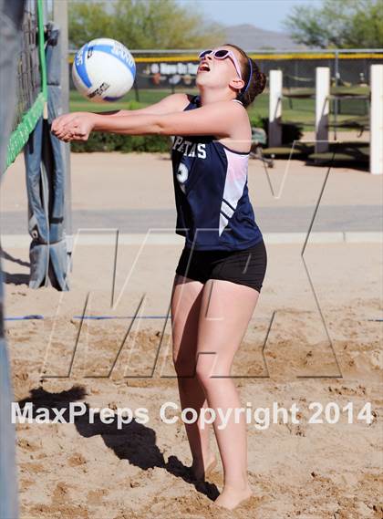 Thumbnail 2 in Fountain Hills vs. Scottsdale Prep (AIA D1 Semifinal) photogallery.