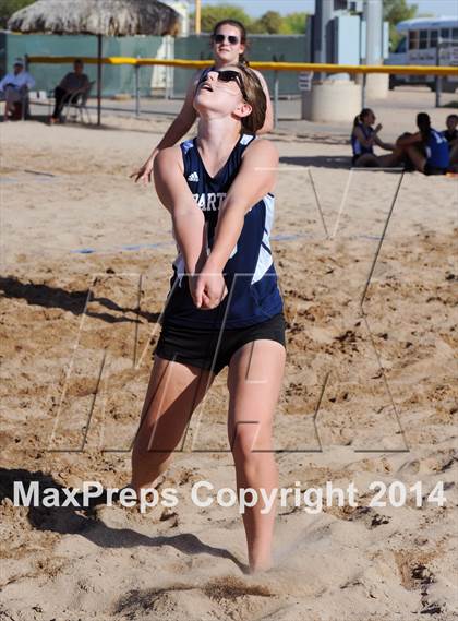 Thumbnail 1 in Fountain Hills vs. Scottsdale Prep (AIA D1 Semifinal) photogallery.
