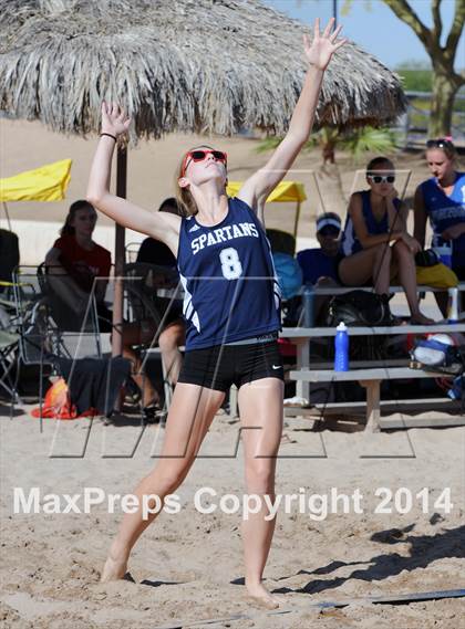 Thumbnail 1 in Fountain Hills vs. Scottsdale Prep (AIA D1 Semifinal) photogallery.