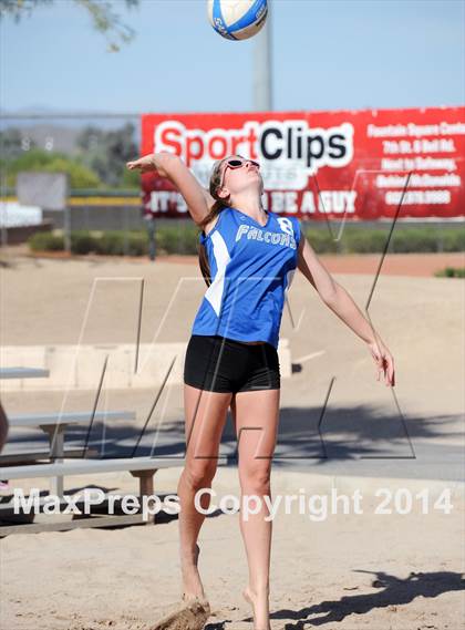 Thumbnail 3 in Fountain Hills vs. Scottsdale Prep (AIA D1 Semifinal) photogallery.