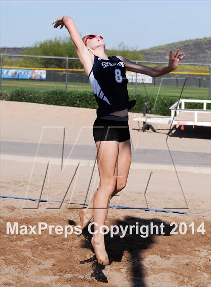 Thumbnail 2 in Fountain Hills vs. Scottsdale Prep (AIA D1 Semifinal) photogallery.
