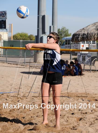 Thumbnail 2 in Fountain Hills vs. Scottsdale Prep (AIA D1 Semifinal) photogallery.
