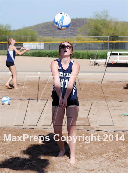 Thumbnail 2 in Fountain Hills vs. Scottsdale Prep (AIA D1 Semifinal) photogallery.