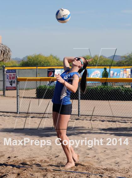 Thumbnail 1 in Fountain Hills vs. Scottsdale Prep (AIA D1 Semifinal) photogallery.