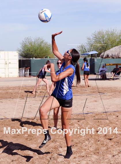 Thumbnail 2 in Fountain Hills vs. Scottsdale Prep (AIA D1 Semifinal) photogallery.