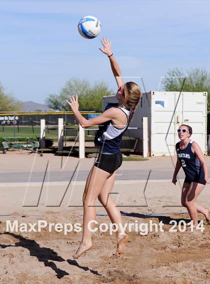 Thumbnail 1 in Fountain Hills vs. Scottsdale Prep (AIA D1 Semifinal) photogallery.