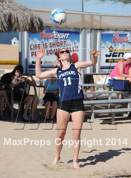 Thumbnail 2 in Fountain Hills vs. Scottsdale Prep (AIA D1 Semifinal) photogallery.