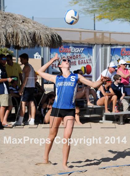 Thumbnail 1 in Fountain Hills vs. Scottsdale Prep (AIA D1 Semifinal) photogallery.