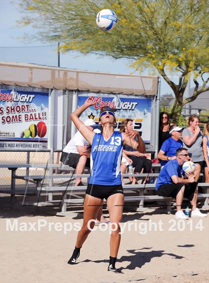Thumbnail 2 in Fountain Hills vs. Scottsdale Prep (AIA D1 Semifinal) photogallery.