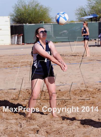 Thumbnail 3 in Fountain Hills vs. Scottsdale Prep (AIA D1 Semifinal) photogallery.