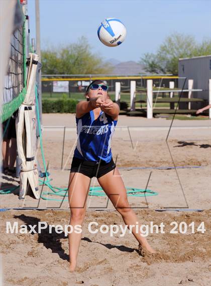 Thumbnail 2 in Fountain Hills vs. Scottsdale Prep (AIA D1 Semifinal) photogallery.