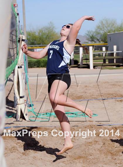 Thumbnail 1 in Fountain Hills vs. Scottsdale Prep (AIA D1 Semifinal) photogallery.
