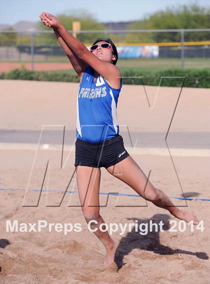 Thumbnail 3 in Fountain Hills vs. Scottsdale Prep (AIA D1 Semifinal) photogallery.