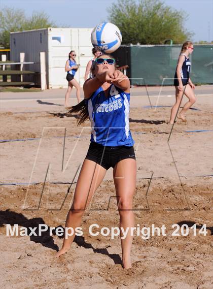 Thumbnail 2 in Fountain Hills vs. Scottsdale Prep (AIA D1 Semifinal) photogallery.