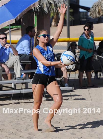Thumbnail 1 in Fountain Hills vs. Scottsdale Prep (AIA D1 Semifinal) photogallery.