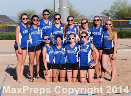 Thumbnail 3 in Fountain Hills vs. Scottsdale Prep (AIA D1 Semifinal) photogallery.