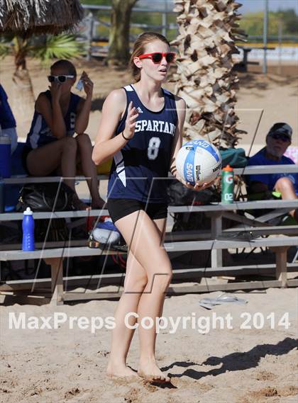 Thumbnail 3 in Fountain Hills vs. Scottsdale Prep (AIA D1 Semifinal) photogallery.