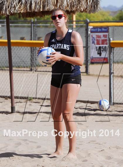 Thumbnail 2 in Fountain Hills vs. Scottsdale Prep (AIA D1 Semifinal) photogallery.