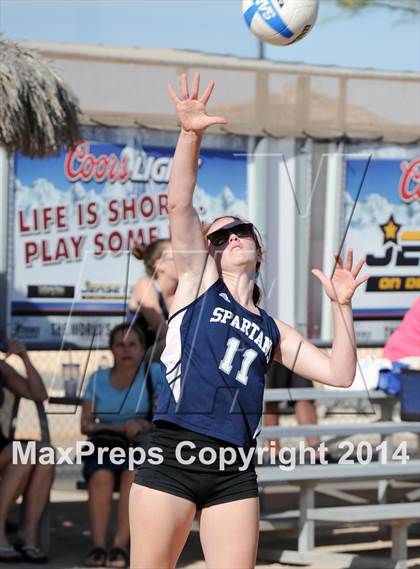 Thumbnail 3 in Fountain Hills vs. Scottsdale Prep (AIA D1 Semifinal) photogallery.