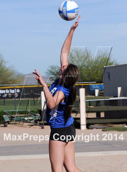 Thumbnail 3 in Fountain Hills vs. Scottsdale Prep (AIA D1 Semifinal) photogallery.
