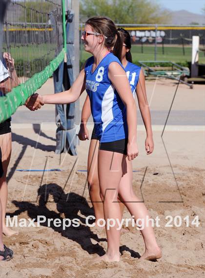 Thumbnail 3 in Fountain Hills vs. Scottsdale Prep (AIA D1 Semifinal) photogallery.