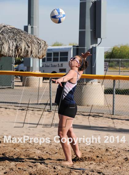 Thumbnail 2 in Fountain Hills vs. Scottsdale Prep (AIA D1 Semifinal) photogallery.
