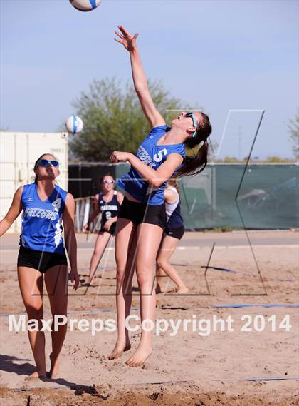 Thumbnail 2 in Fountain Hills vs. Scottsdale Prep (AIA D1 Semifinal) photogallery.