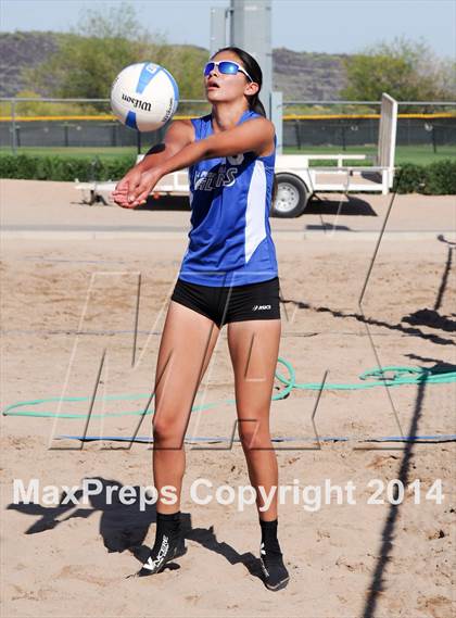 Thumbnail 3 in Fountain Hills vs. Scottsdale Prep (AIA D1 Semifinal) photogallery.