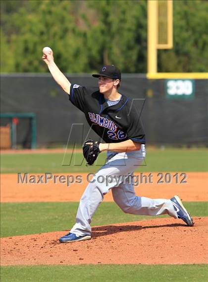 Thumbnail 2 in Gulliver Prep vs. Columbus (National High School Invitational) photogallery.