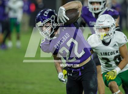 Thumbnail 2 in Carlsbad vs. Lincoln (CIF SDS Open Division Championship) photogallery.