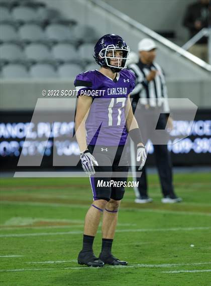 Thumbnail 3 in Carlsbad vs. Lincoln (CIF SDS Open Division Championship) photogallery.